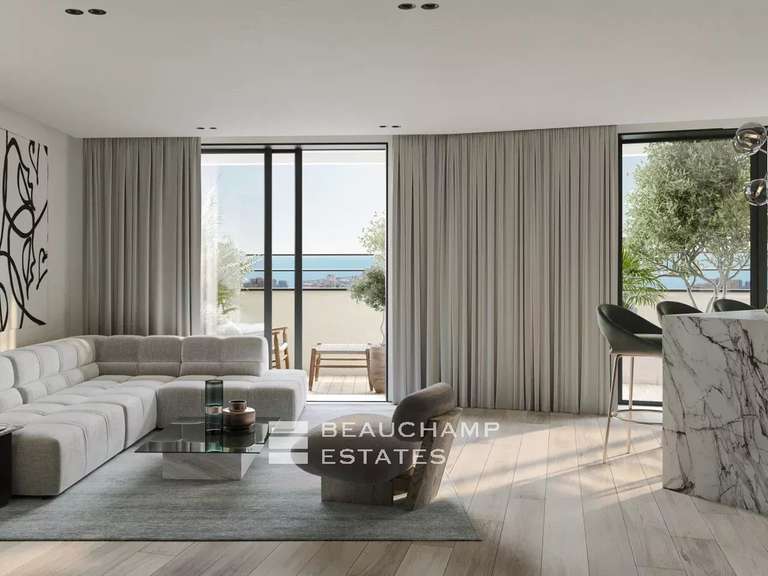 Appartement avec Vue sur mer Beausoleil - 4 chambres - 122m²