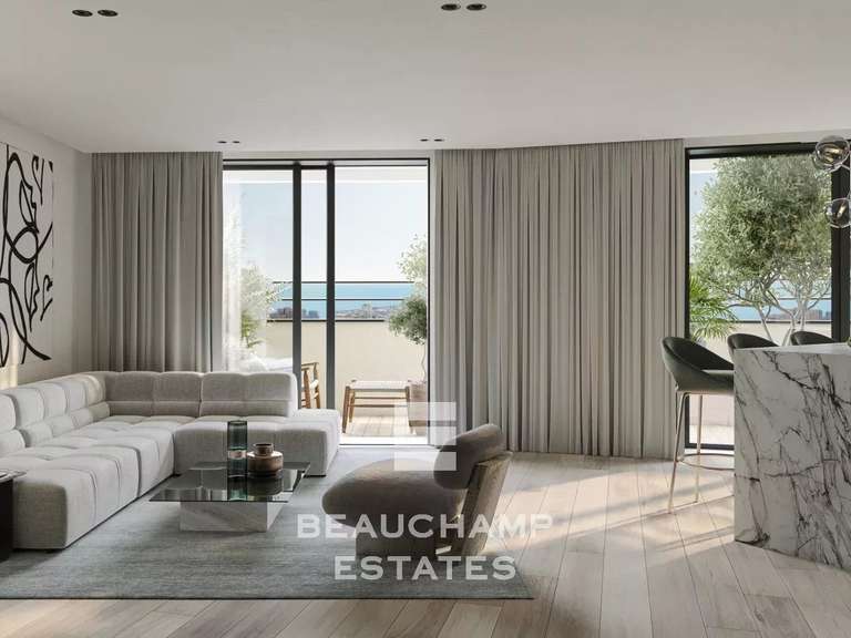 Apartment with Sea view Beausoleil - 4 bedrooms - 122m²