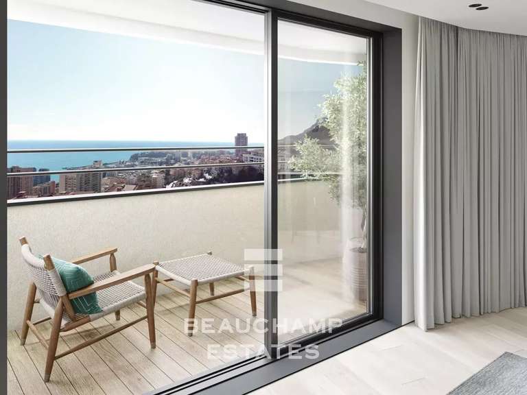 Apartment with Sea view Beausoleil - 4 bedrooms - 122m²