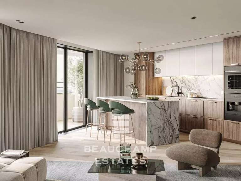 Apartment with Sea view Beausoleil - 3 bedrooms - 96m²
