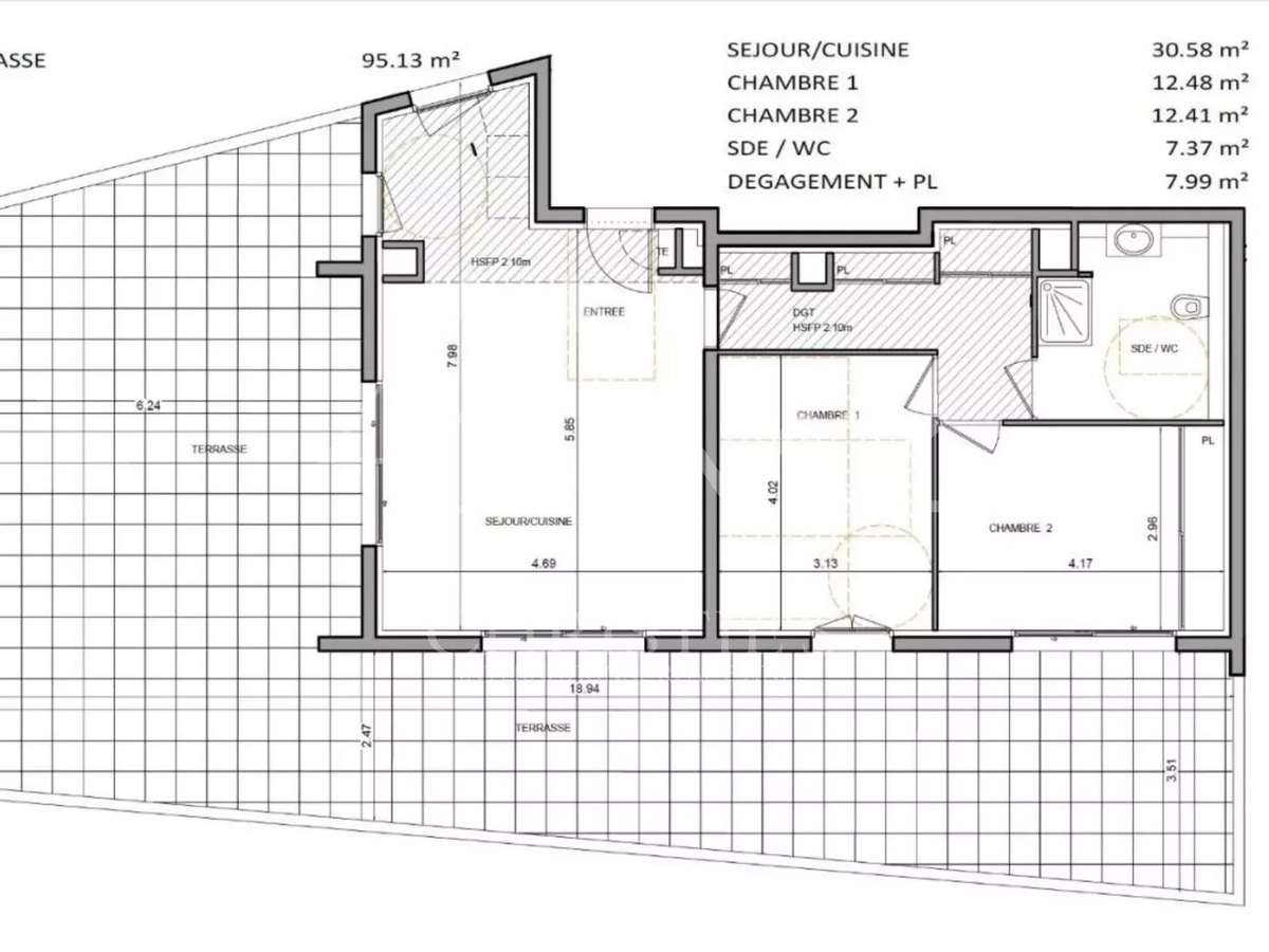 Appartement Beausoleil