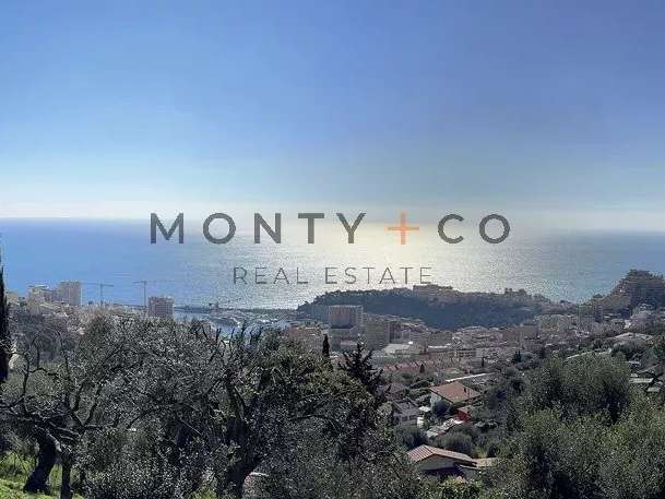 Terrain avec Vue sur mer Beausoleil - 2722m²