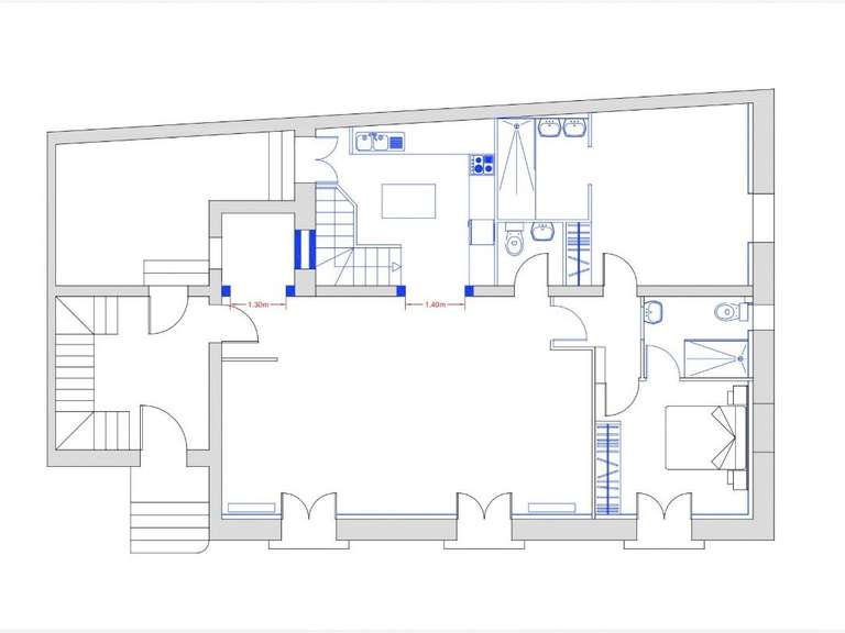 Appartement Biarritz - 3 chambres - 142m²