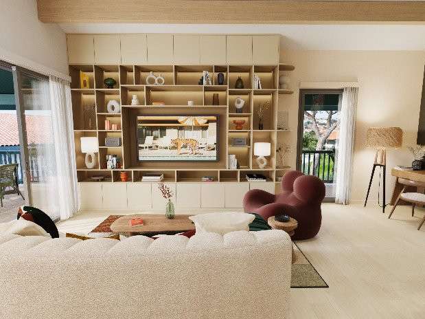 Appartement avec Vue sur mer Bidart - 3 chambres - 132m²