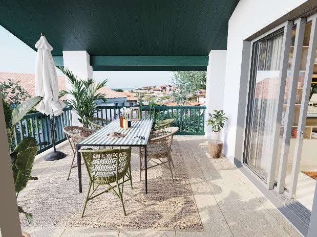 Appartement avec Vue sur mer Bidart - 3 chambres - 132m²