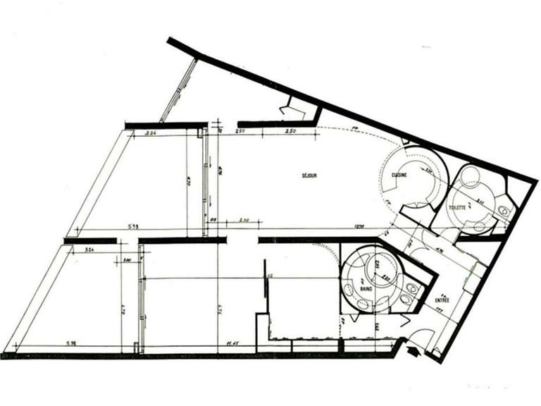 Appartement Bordeaux - 2 chambres - 192m²