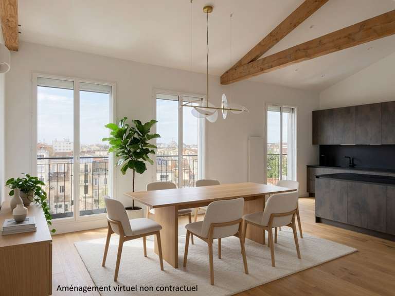 Appartement Bordeaux - 1 chambre - 76m²
