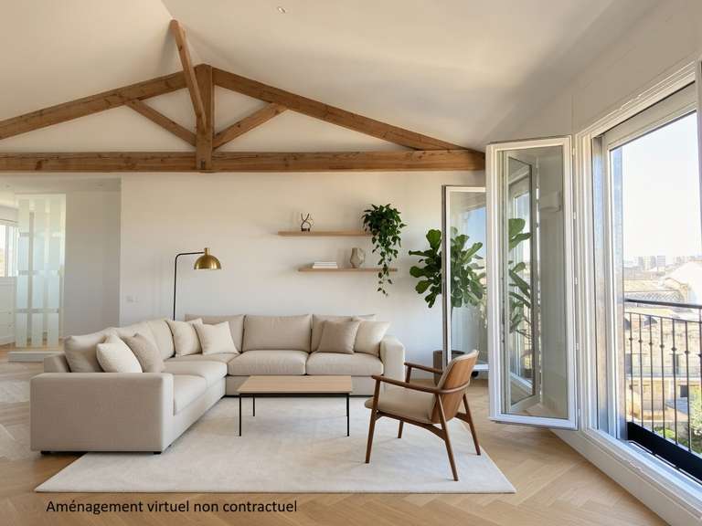 Appartement Bordeaux - 1 chambre - 76m²