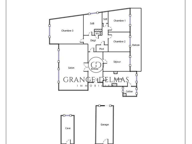 Apartment Bordeaux - 4 bedrooms - 133m²