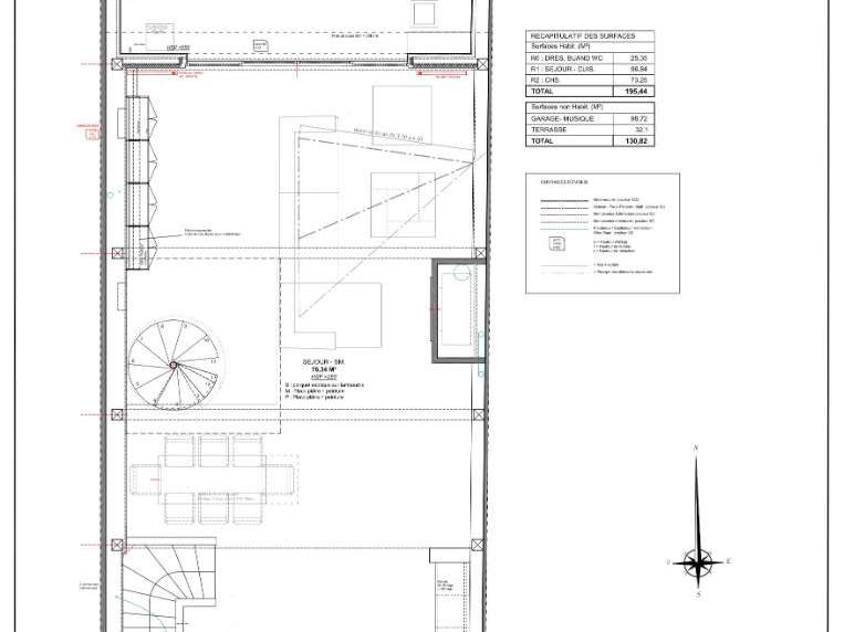 Maison Bordeaux - 3 chambres - 195m²
