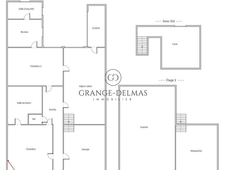 Maison Bordeaux - 2 chambres - 111m²