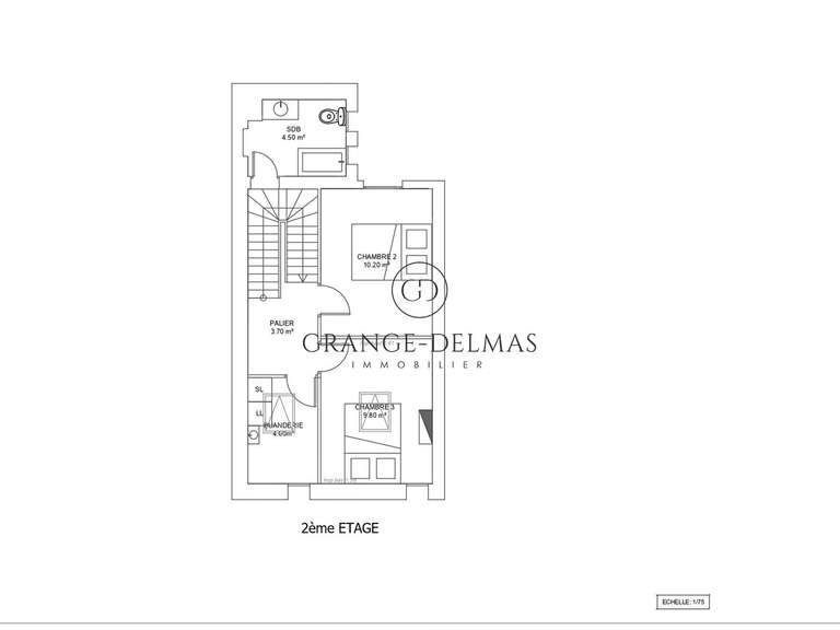 Maison Bordeaux - 3 chambres - 94m²