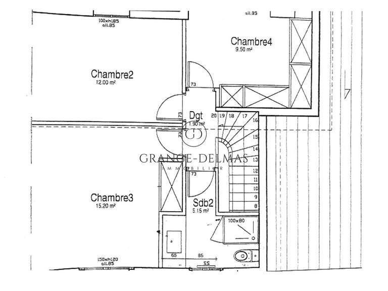 Maison Bordeaux - 5 chambres - 155m²