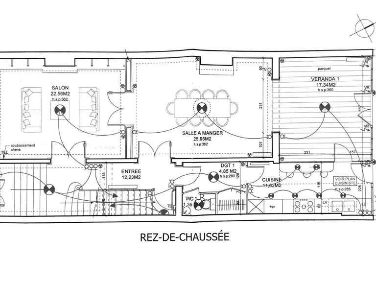 Maison Bordeaux - 6 chambres - 225m²