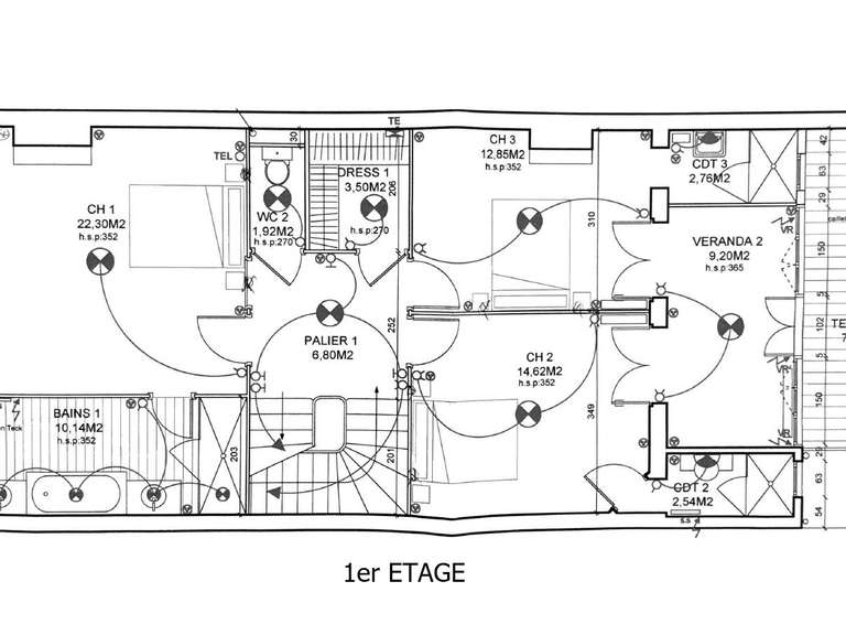 Maison Bordeaux - 6 chambres - 225m²