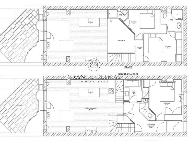 Maison Bordeaux - 3 chambres - 132m²