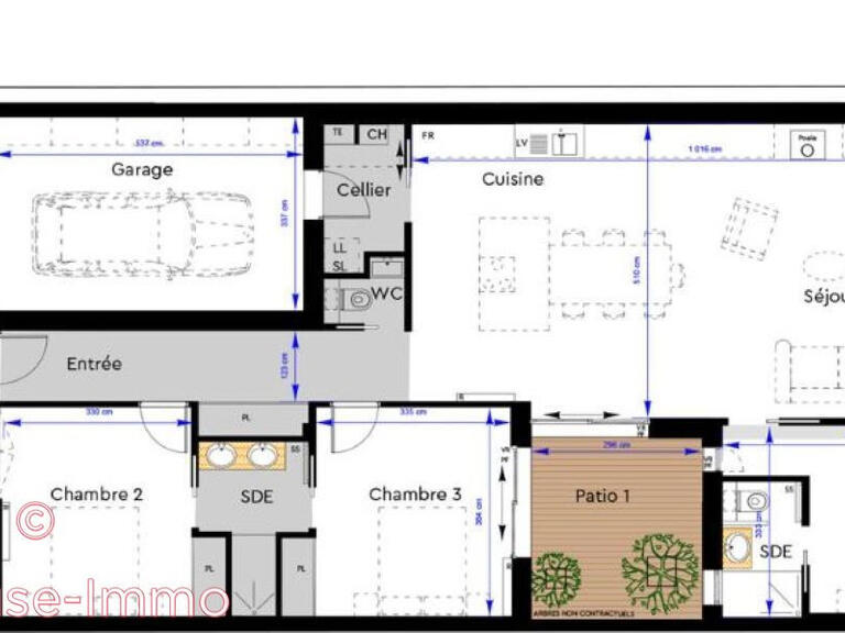 Villa Bordeaux - 3 chambres - 112m²