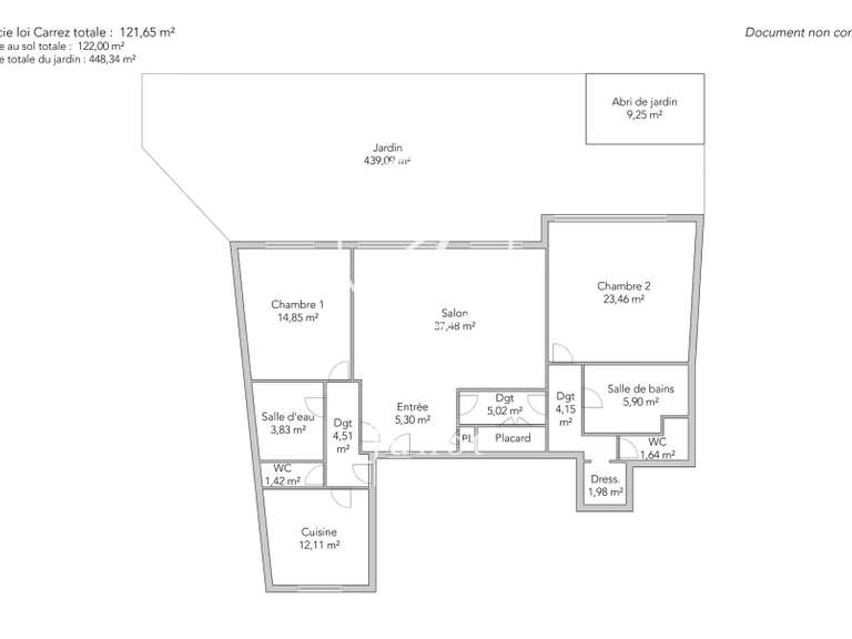 Appartement Boulogne-Billancourt - 2 chambres - 122m²
