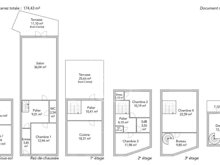 House Boulogne-Billancourt - 3 bedrooms - 174m²
