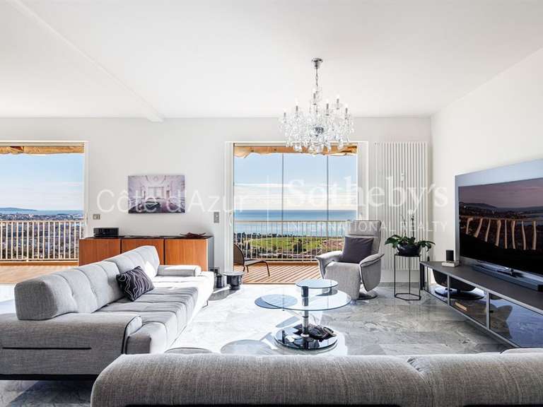 Appartement avec Vue sur mer Cagnes-sur-Mer - 2 chambres - 134m²