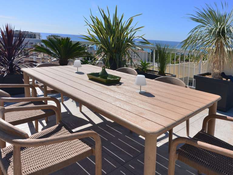 Appartement avec Vue sur mer Cagnes-sur-Mer - 3 chambres - 120m²