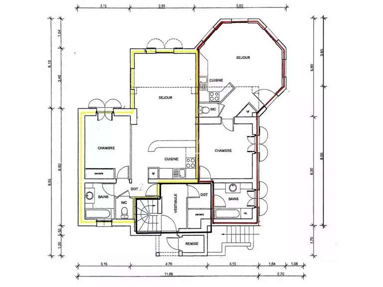Maison Cagnes-sur-Mer - 4 chambres - 180m²