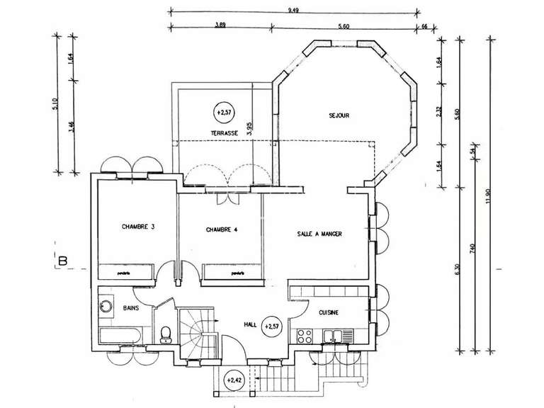 House Cagnes-sur-Mer - 4 bedrooms - 180m²