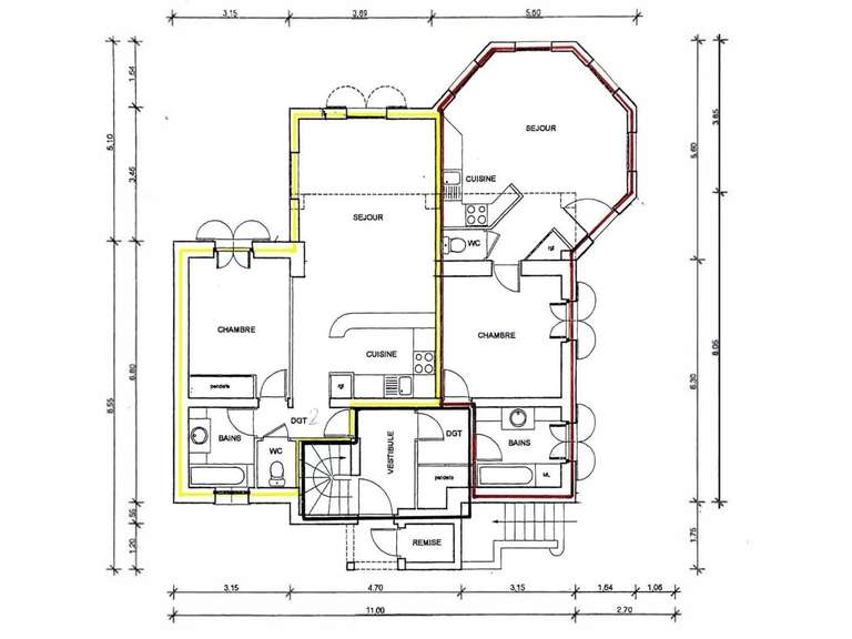 Maison Cagnes-sur-Mer - 4 chambres - 180m²