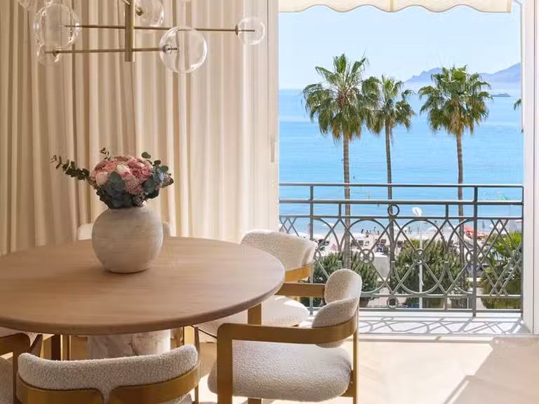 Appartement avec Vue sur mer Cannes - 3 chambres - 130m²