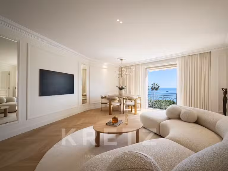 Appartement avec Vue sur mer Cannes - 3 chambres - 130m²