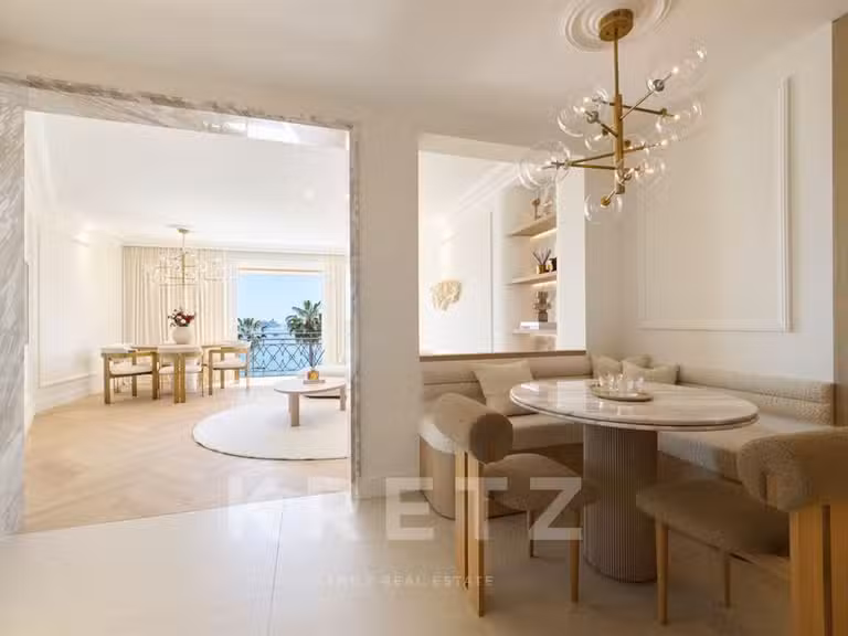 Appartement avec Vue sur mer Cannes - 3 chambres - 130m²