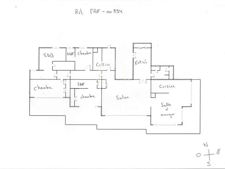 Appartement Cannes - 3 chambres - 162m²
