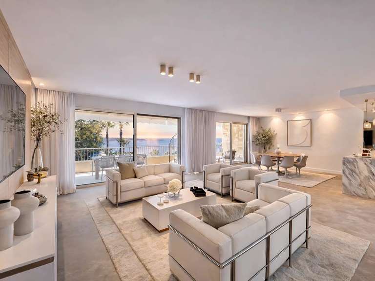 Apartment with Sea view Cannes - 3 bedrooms - 150m²
