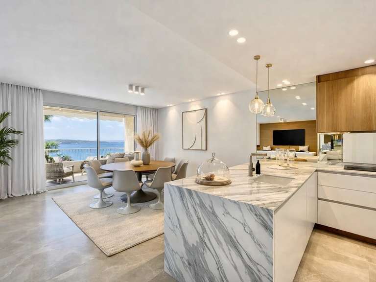 Appartement avec Vue sur mer Cannes - 3 chambres - 150m²