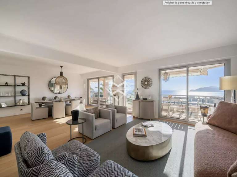 Appartement avec Vue sur mer Cannes - 117m²