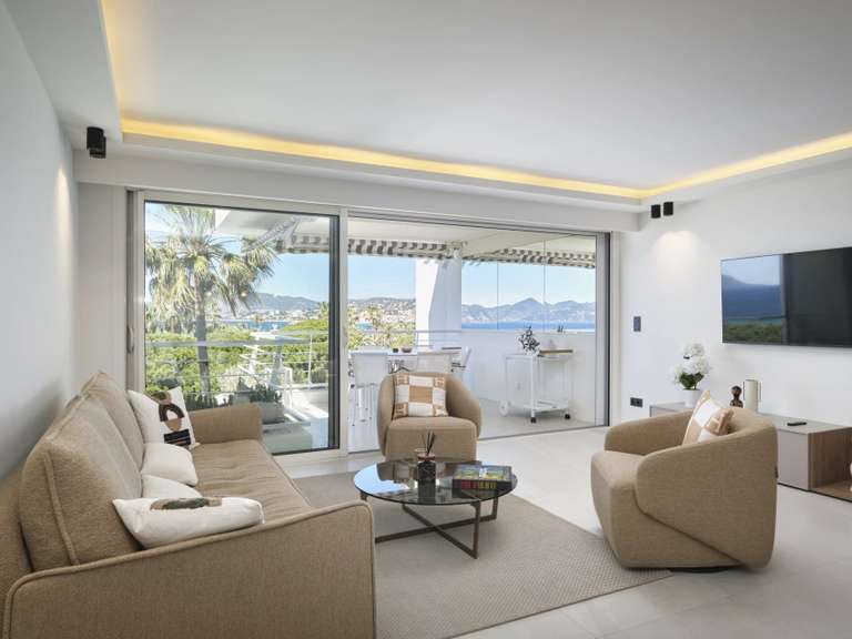 Appartement avec Vue sur mer Cannes - 3 chambres - 110m²