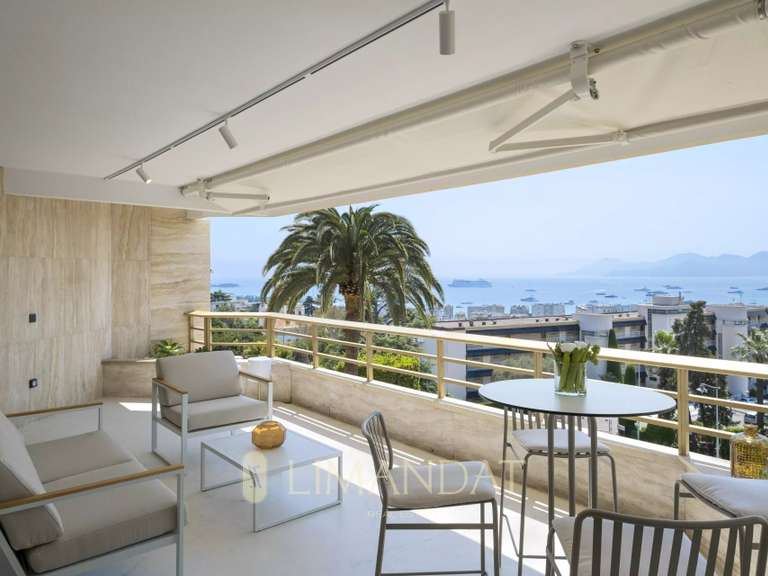 Appartement avec Vue sur mer Cannes - 3 chambres - 100m²