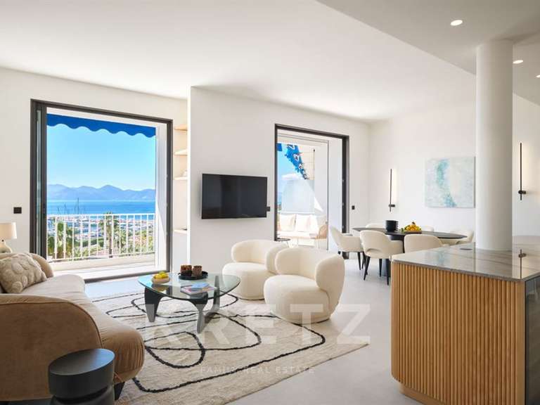 Appartement avec Vue sur mer Cannes - 3 chambres - 100m²