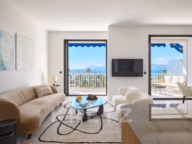 Appartement avec Vue sur mer Cannes - 3 chambres - 100m²