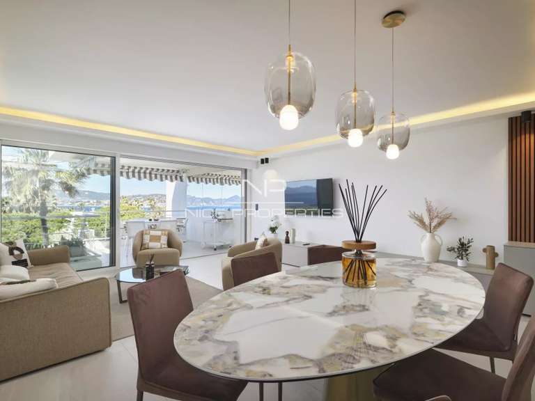 Appartement avec Vue sur mer Cannes - 3 chambres - 110m²