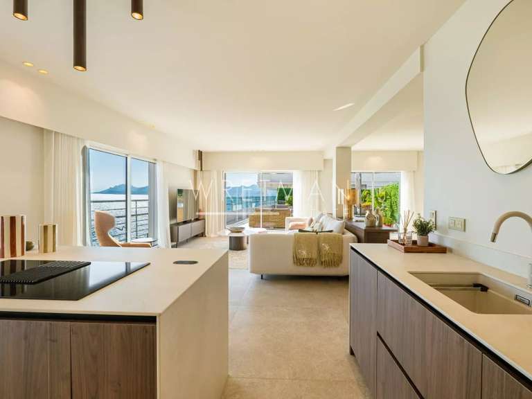 Appartement avec Vue sur mer Cannes - 3 chambres - 134m²