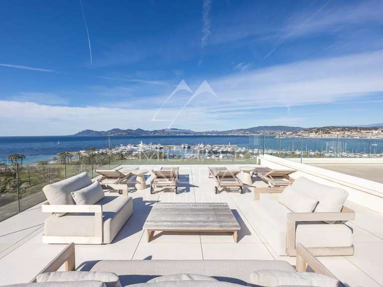 Appartement avec Vue sur mer Cannes - 3 chambres - 178m²