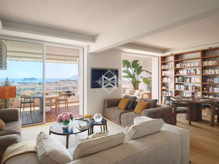 Appartement avec Vue sur mer Cannes - 2 chambres - 120m²