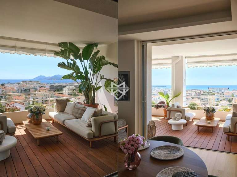 Appartement avec Vue sur mer Cannes - 2 chambres - 120m²