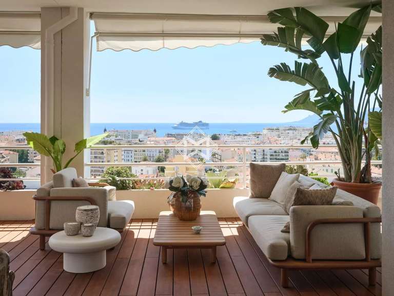 Appartement avec Vue sur mer Cannes - 2 chambres - 120m²