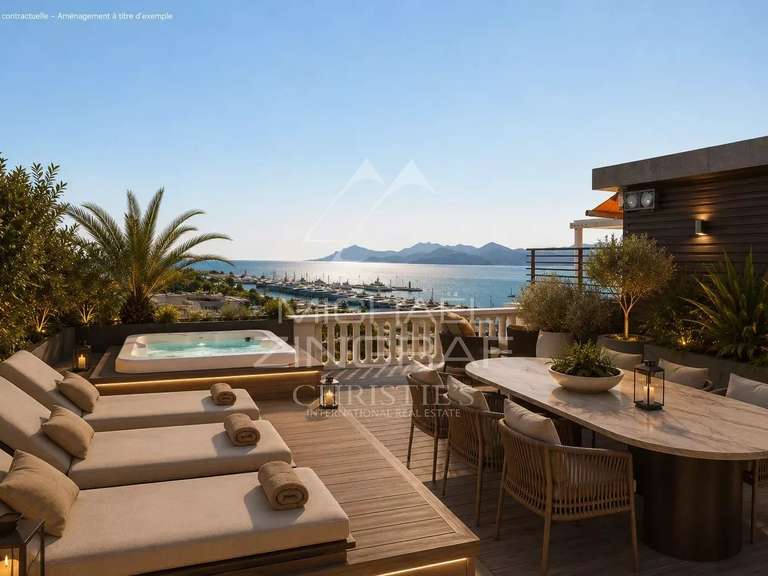 Appartement avec Vue sur mer Cannes - 2 chambres - 119m²