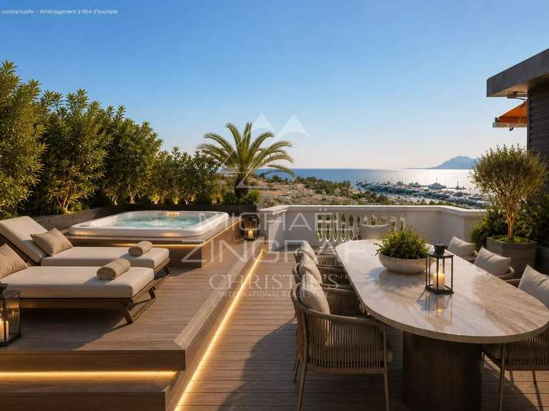 Appartement avec Vue sur mer Cannes - 2 chambres - 119m²