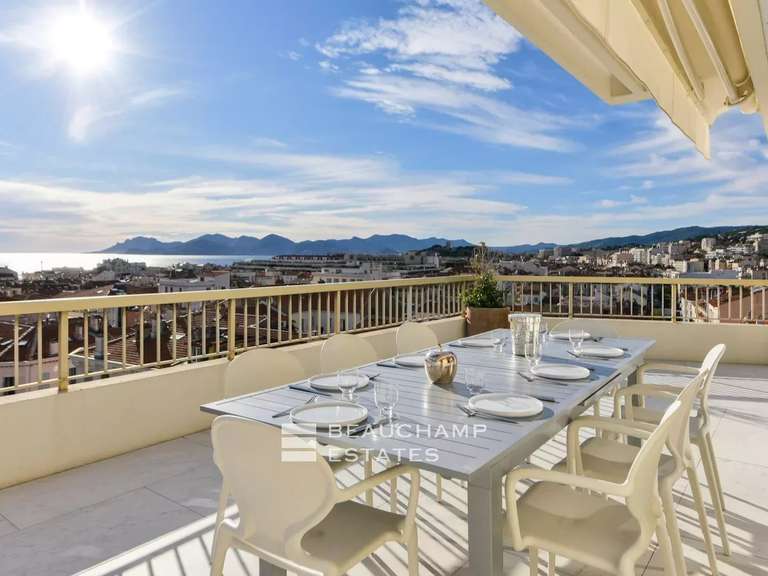 Appartement avec Vue sur mer Cannes - 4 chambres - 148m²