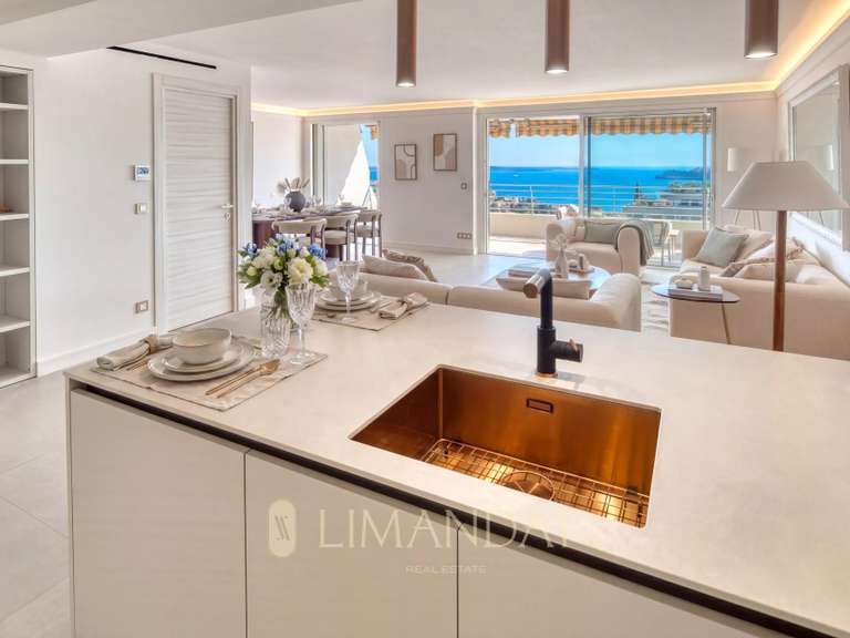 Appartement avec Vue sur mer Cannes - 2 chambres - 98m²