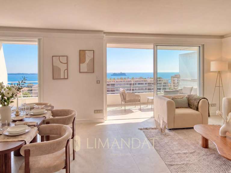 Appartement avec Vue sur mer Cannes - 2 chambres - 98m²